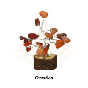Carnelian Crystal Tree - Showpieces for Home Decor - Gemstone Tree