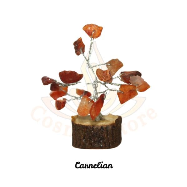 Carnelian Crystal Tree - Showpieces for Home Decor - Gemstone Tree