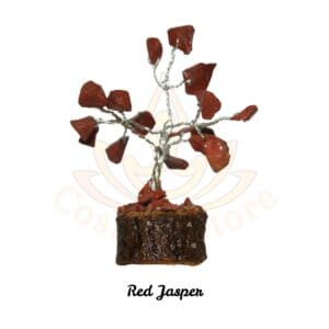 Red Jasper Crystal Tree | Spiritual Healing Tree for Positive Energy & Prosperity