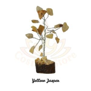 Yellow Aventurine Healing Crystal Tree Artificial Tree for Home Decoration Positive Energy & Prosperity Tree.