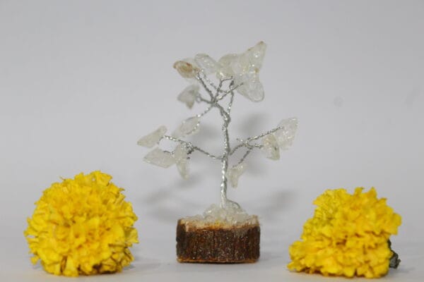 Clear Quartz Crystal Tree Home Decor Showpieces for Good Luck Money Crystal Tree - Image 3