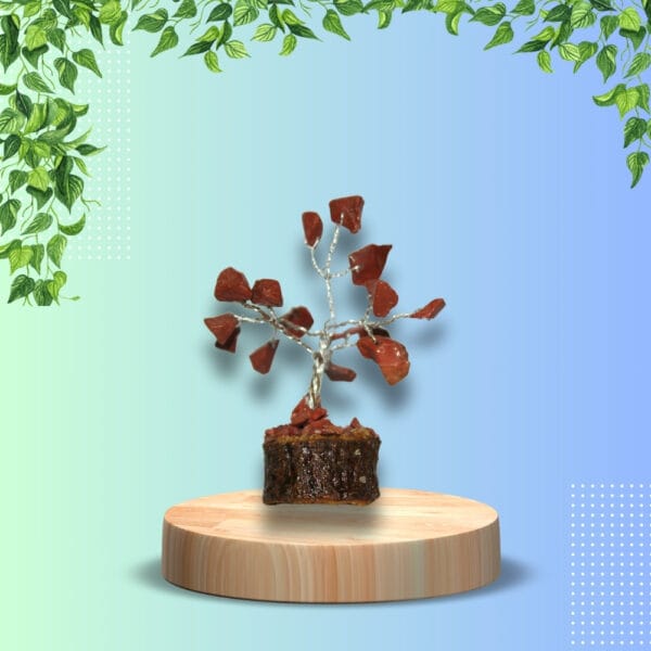 Red Jasper Crystal Tree | Spiritual Healing Tree for Positive Energy & Prosperity - Image 4