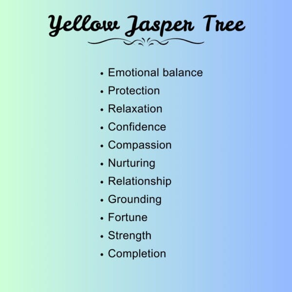 Yellow Aventurine Healing Crystal Tree Artificial Tree for Home Decoration Positive Energy & Prosperity Tree. - Image 5